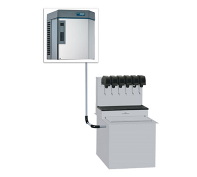 Follett LLC HMD1410NJS 1330 Lbs. Horizon Elite Micro Chewblet Ice Machine with RIDE Remote Ice Delivery Equipment - 115 Volts