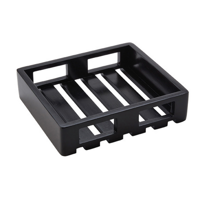 American Metalcraft MWH2 11.63&quot; L Espresso Wooden Crate