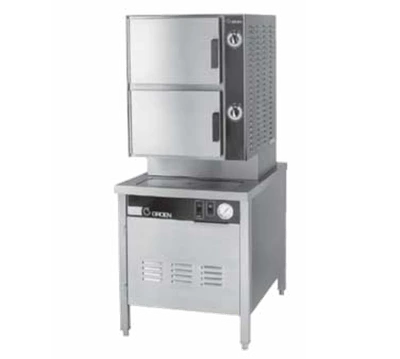 Groen HY-10SE-36 36.13" W Stainless Steel Electric HyPlus Pressureless Steamer - 208 Volts