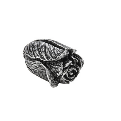 American Metalcraft CHPL Silver Lettuce Polyresin Card Holder