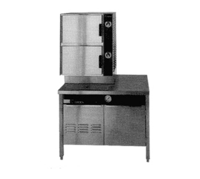 Groen HY-6SG-36 36.13" W Stainless Steel Liquid Propane HyPlus Pressureless Steamer - 200,000 BTU