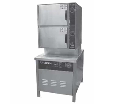 Groen HY-10SM 24.13" W Stainless Steel Direct Steam HyPlus Pressureless Steamer - 120 Volts