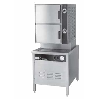 Groen HY-10SE-24 24.13" W Stainless Steel Electric HyPlus Pressureless Steamer - 208 Volts