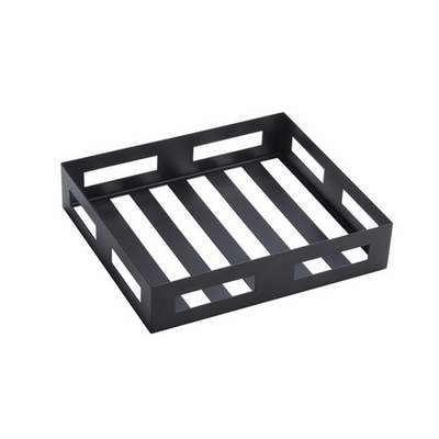 American Metalcraft BTH2 10.5" L Black Stainless Steel Crate