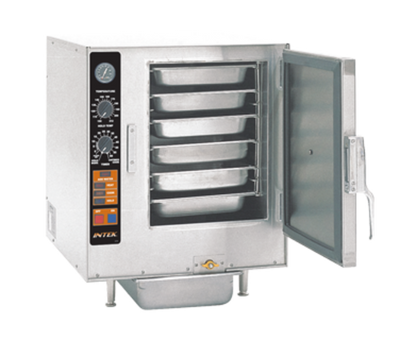 Groen XS-208-10-3 23.25" W Stainless Steel Electric Countertop Boilerless Intek Convection Steamer - 208 Volts