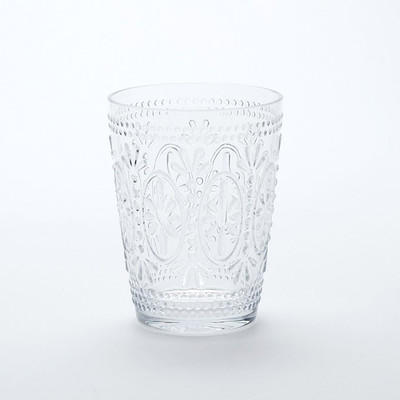American Metalcraft BLS14 14 Oz. Clear Tritan Stackable Glass