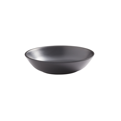 American Metalcraft MCB12BK 12 Oz. Matte Black Round Melamine Bowl