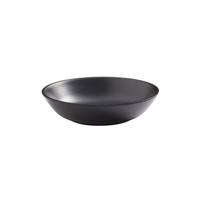 American Metalcraft MCB12BK 12 Oz. Matte Black Round Melamine Bowl