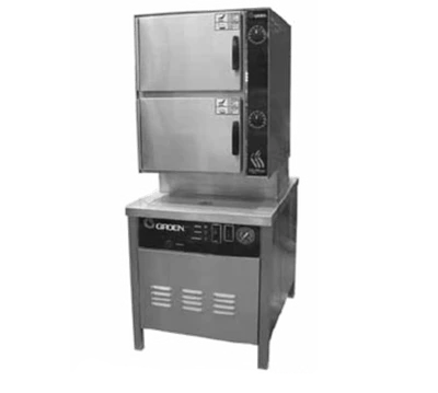 Groen HY-6SM 24.13" W Stainless Steel Direct Steam HyPlus Pressureless Steamer - 120 Volts