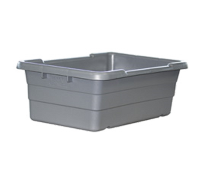 New Age RGY16825 16&quot; x 25&quot; x 8.5&quot; Gray Plastic Lug