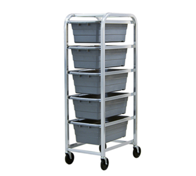 New Age 97253 19.75"W x 26.75"D x 61"H Open Frame Aluminum Lug Dolly