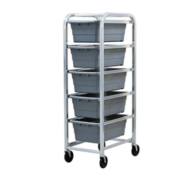 New Age 97253 19.75"W x 26.75"D x 61"H Open Frame Aluminum Lug Dolly