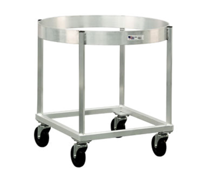 New Age 98716 30" Aluminum Mixing Bowl Dolly for 80 Qt. Bowl