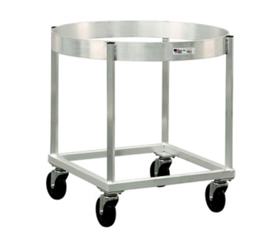 New Age 98716 30" Aluminum Mixing Bowl Dolly for 80 Qt. Bowl
