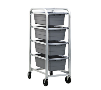 New Age 6262 19.75"W Aluminum Open Frame Lug Dolly for 4 Lugs