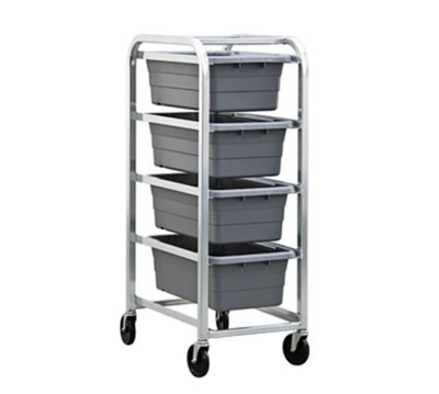 New Age 6262 19.75"W Aluminum Open Frame Lug Dolly for 4 Lugs