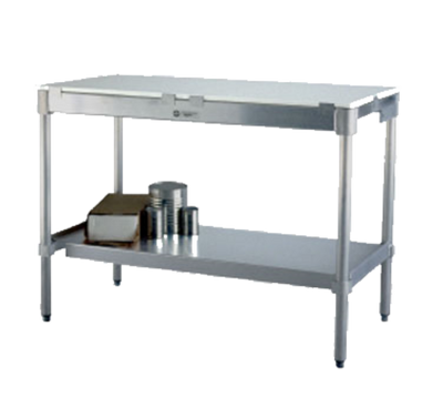 New Age 30P60KD 60" W x 30" D Aluminum Flat Top Work Table