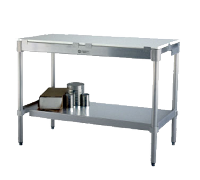 New Age 30P60KD 60&quot; W x 30&quot; D Aluminum Flat Top Work Table