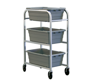 New Age 99304 3 Lug Capacity All-Welded Aluminum Lug Dolly or Bussing Cart