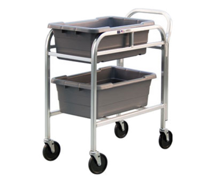 New Age 1266H Aluminum Lug Dolly with Handle - 2 Lug Capacity