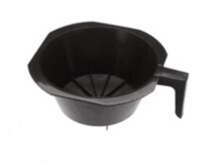 Bloomfield 8942-6B Black Plastic Brew Basket for All 12 Cup Coffee Brewers