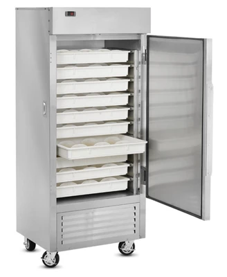 FWE RD-10 31.25" W Stainless Steel Mobile Refrigerated Dough Retarder Cabinet - 120 Volts
