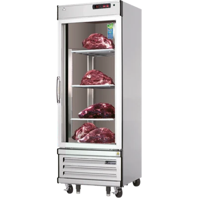 Everest Refrigeration EDA1-S 10 Cu. Ft. Stainless Steel One-Section Dry Aging &amp; Thawing Cabinet - 115 Volts
