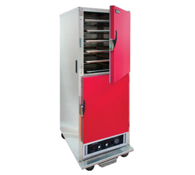 Cres Cor H135WSUA6R 25.75" W Stainless Steel Solid Insulated Mobile Heated Cabinet - 120 Volts