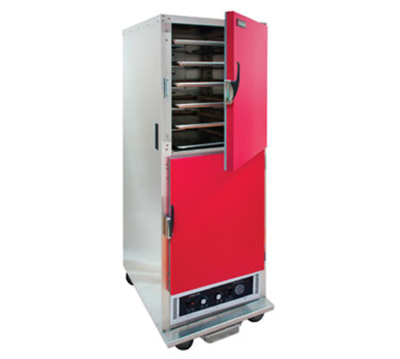 Cres Cor H135WSUA6R 25.75" W Stainless Steel Solid Insulated Mobile Heated Cabinet - 120 Volts