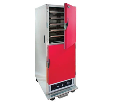Cres Cor H135WSUA6R 25.75" W Stainless Steel Solid Insulated Mobile Heated Cabinet - 120 Volts