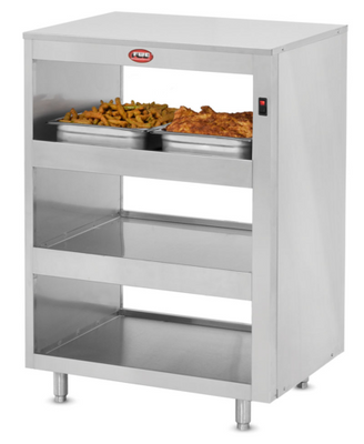 FWE HHS-IR-3-1220-6 29.75" W Stainless Steel Infrared Heated Holding Shelves - 120 Volts
