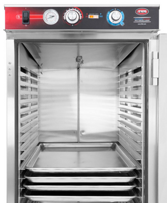 FWE ETC-1826-34PH 70" H Stainless Steel Full Height 1 Section Proofer or Heater Transport Cabinet - 120 Volts
