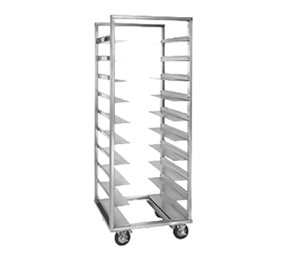 Cres Cor 2072410A 27.63" W Aluminum Single Compartment Mobile Tray Rack