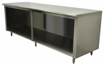 Advance Tabco EEB-SS-308-X 96" W x 35.5" H x 30" D Stainless Steel Special Value Economy Work Table