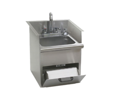 Eagle Group HWB-E 16.5" W Stainless Steel One Compartment Drop-In Hand Sink