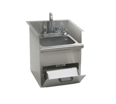 Eagle Group HWB-E 16.5" W Stainless Steel One Compartment Drop-In Hand Sink