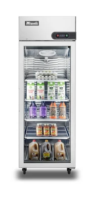 Migali C-1RG-HC 21.4 Cu. Ft. Stainless Steel One-Section Reach-In Competitor Series Refrigerator - 115 Volts