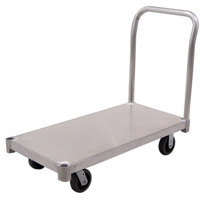 New Age PT2436S6 24" W x 36" L Smooth Deck Platform Truck - 2600 Lbs. Capacity