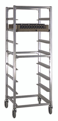 New Age NS345 22" W Cup/Glass Cart Holds 8 Sheet Pans