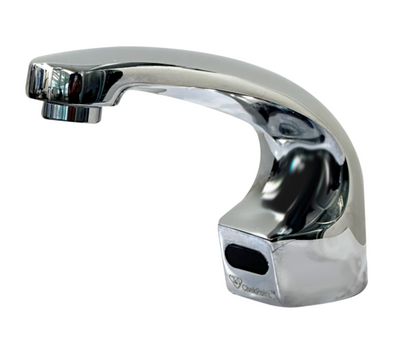 Advance Tabco K-183 Single Hole Deck Mount Hands-Free Electronic Fixed Faucet - 110-240 Volts