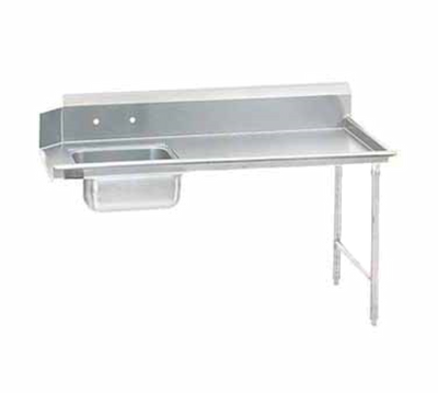 Advance Tabco DTS-S70-60R 59" W Stainless Steel Legs Straight-Soil Dishtable