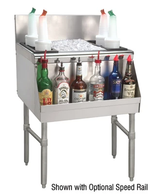 Advance Tabco PRI-19-18 51 Lbs. Stainless Steel Prestige Ice Chest without Cold Plate
