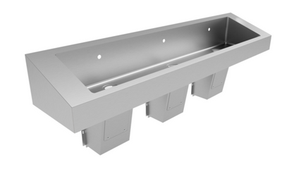 Advance Tabco HSS-ADA-3 90" W Stainless Steel Wall Mounted Hand Sink