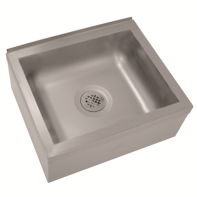 Advance Tabco 9-OP-18 18" W x 18" D x 14" H Stainless Steel Floor Mounted Mop Sink