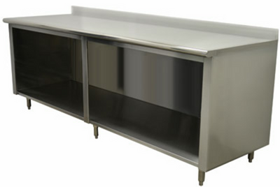 Advance Tabco EEK-SS-2410 120" W Stainless Steel Special Value Economy Work Table