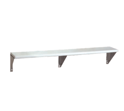 Advance Tabco TCB-6-12 93.17" W x 12" D Plastic Shelf with Cutting Board