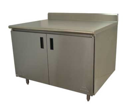 Advance Tabco EHK-SS-307 84" W x 30" D 16 Gauge 304 Stainless Steel Special Value Economy Work Table