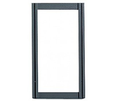 Quantum QTF320 24" W x 14" H Black Powder Coated Steel Tip Out Bin Portable Frame