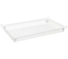 Quantum PS-WB22143 14" W x 22"D x 3" H Wire Basket Partition Store