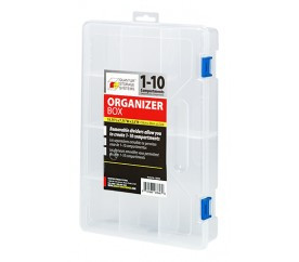 Quantum QB800 6.75" L x 4.75" W x 2.25" H Compartment Storage Box